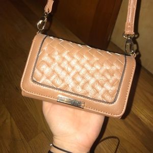 Francesca’s brown cross body purse